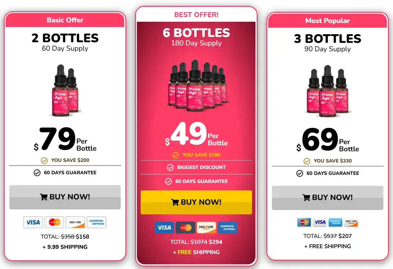 Prime Age Prime Age price